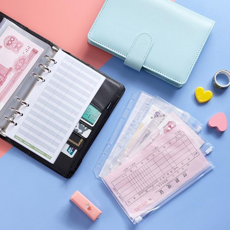 12 Pieces Money Trackers Budget Planner for Cash & Ledger Book 3.4x6.7in
