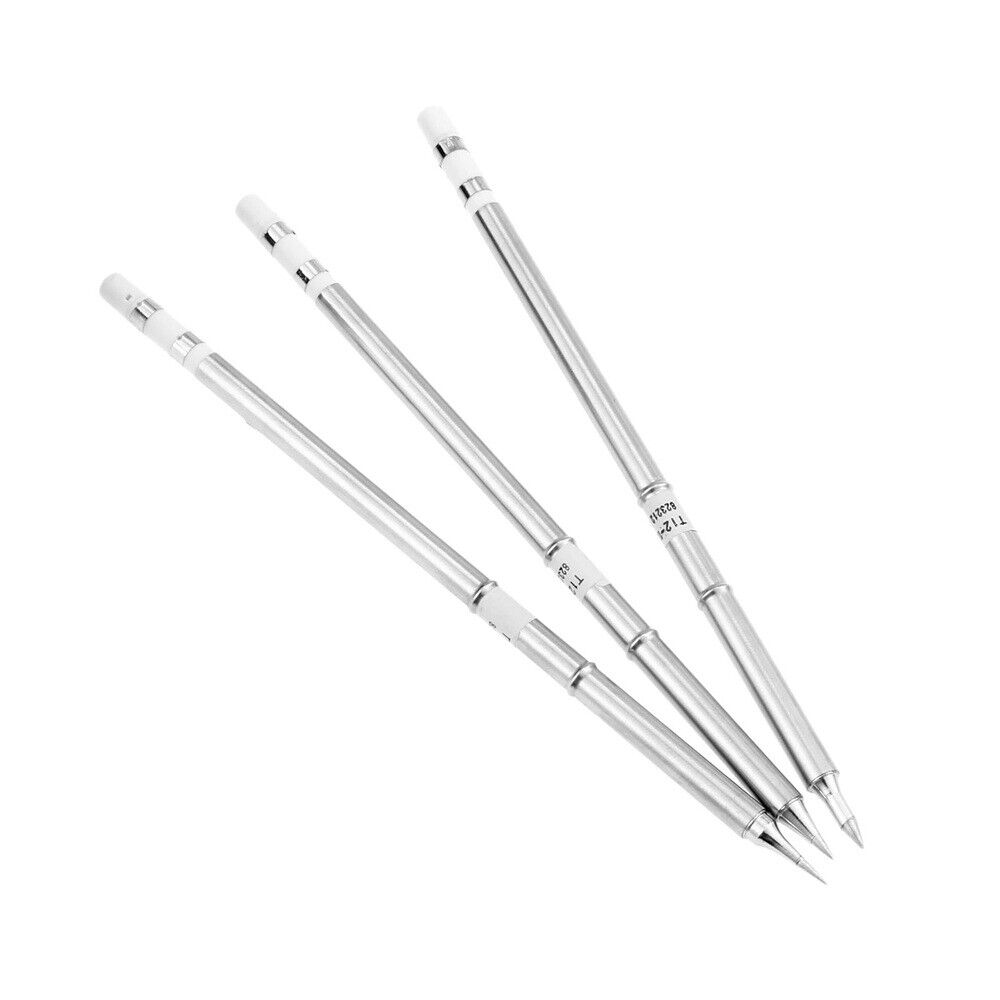 Replacement T12-ILS I IL Solder Iron Tip For Hakko Soldering Rework Station 3Pcs