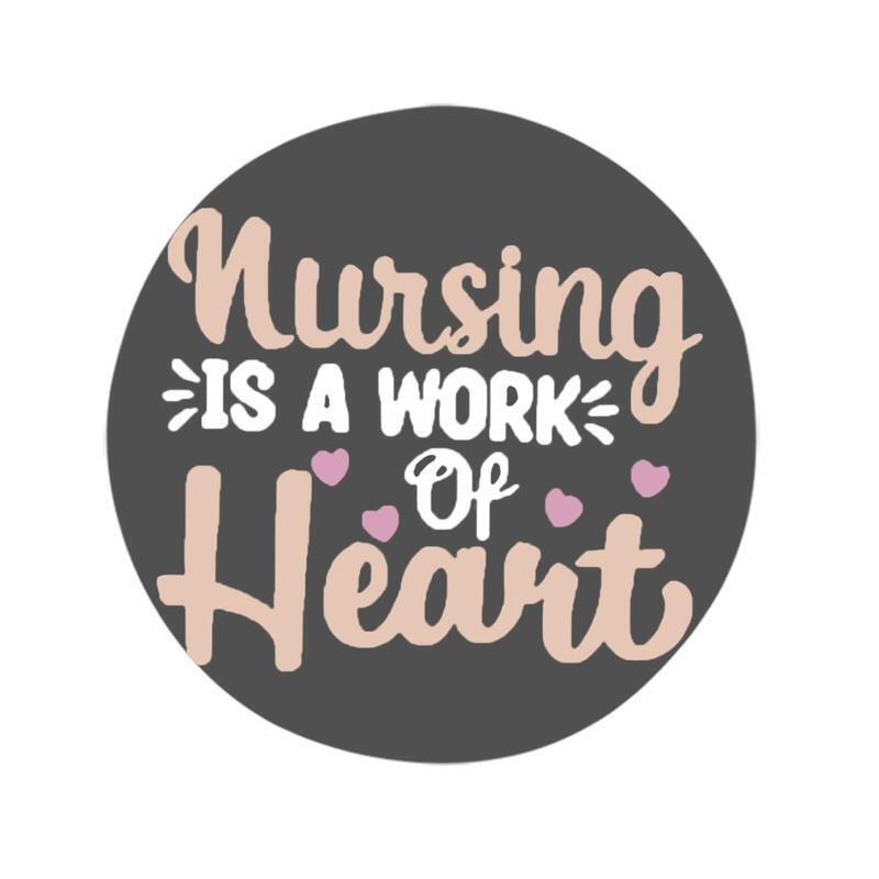 Nurse Day Tiered Tray Decor 6pcs/set Printed Board Home Hospital Items Signs