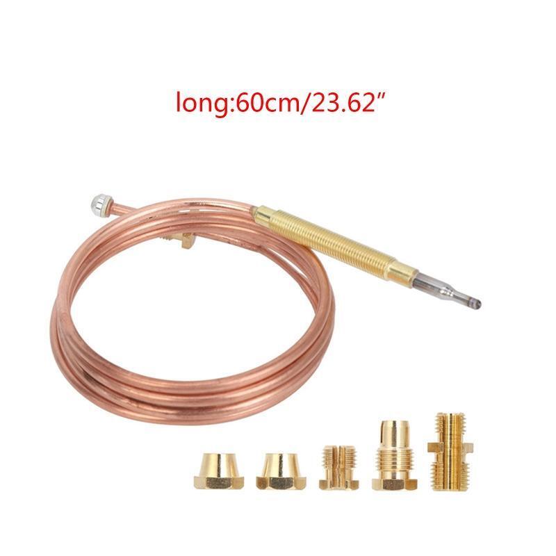 Household 60cm Gas Valve Induction Line Set for Hot Water Boiler Gas Appliance