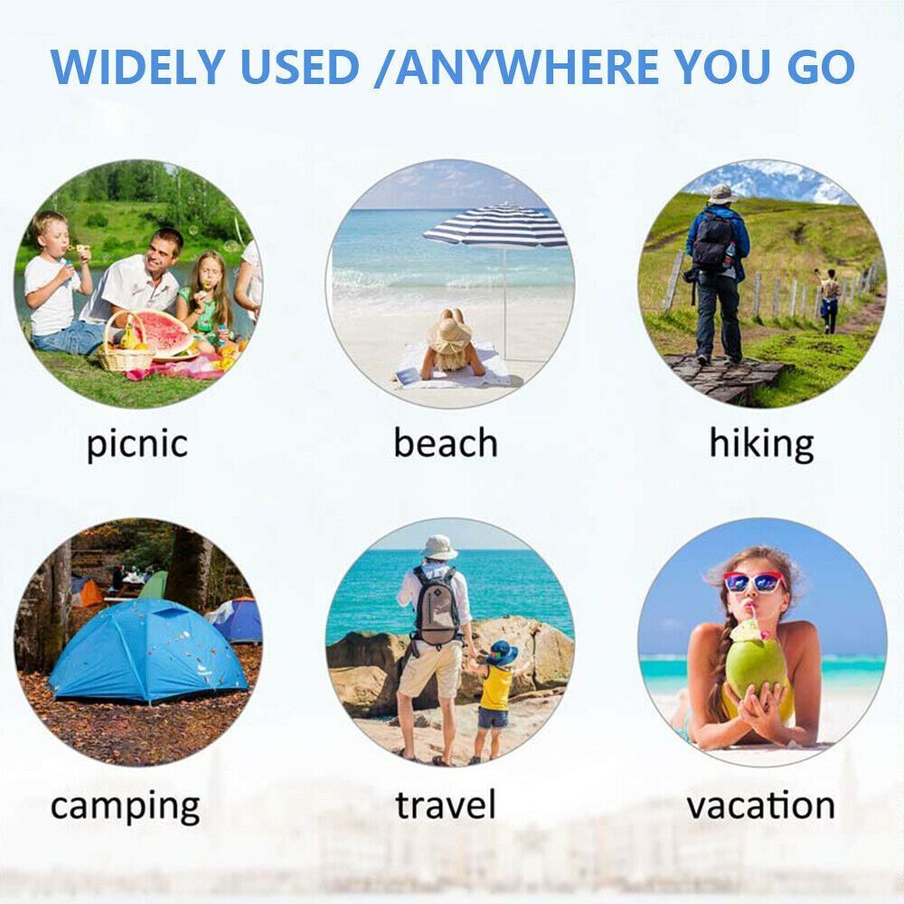 Large Garden Outdoor Travel Camping Mat Beach Mat Rug Picnic Blanket Anti Sand