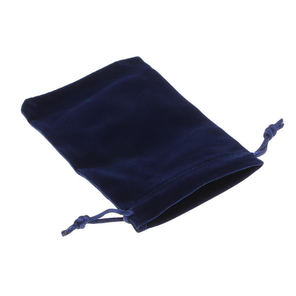 10x Velvet Pouch with Drawstring for Coin Jewelry Storage Wedding Gifts Bag