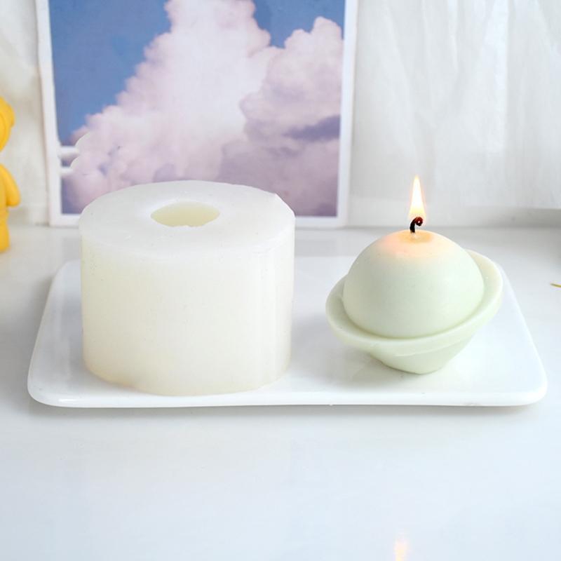 Planet Silicone Mold Wax Melt Polymer Aromatherapy Making Handmade Cupcake