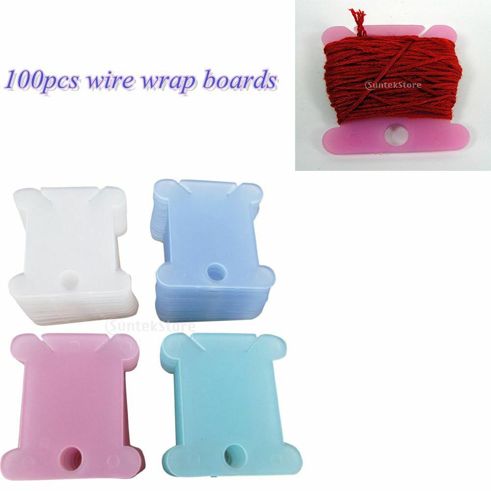 100 * Plastic Embroidery Thread Bobbins Embroidery  Supplies