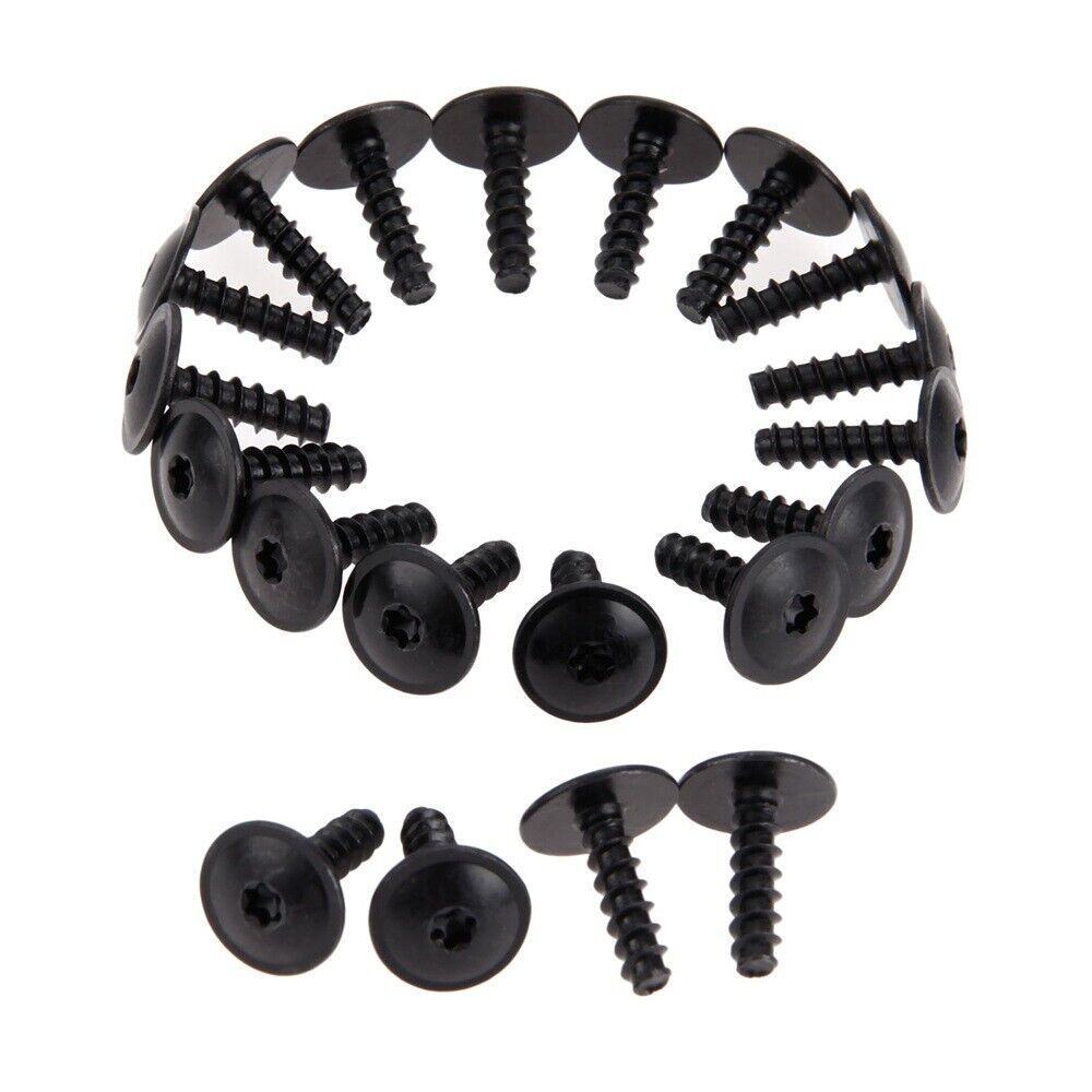 20x 0.5cm Metal Car Screws Fasteners Retaining Clips N90775001 Fit for VW AUDI