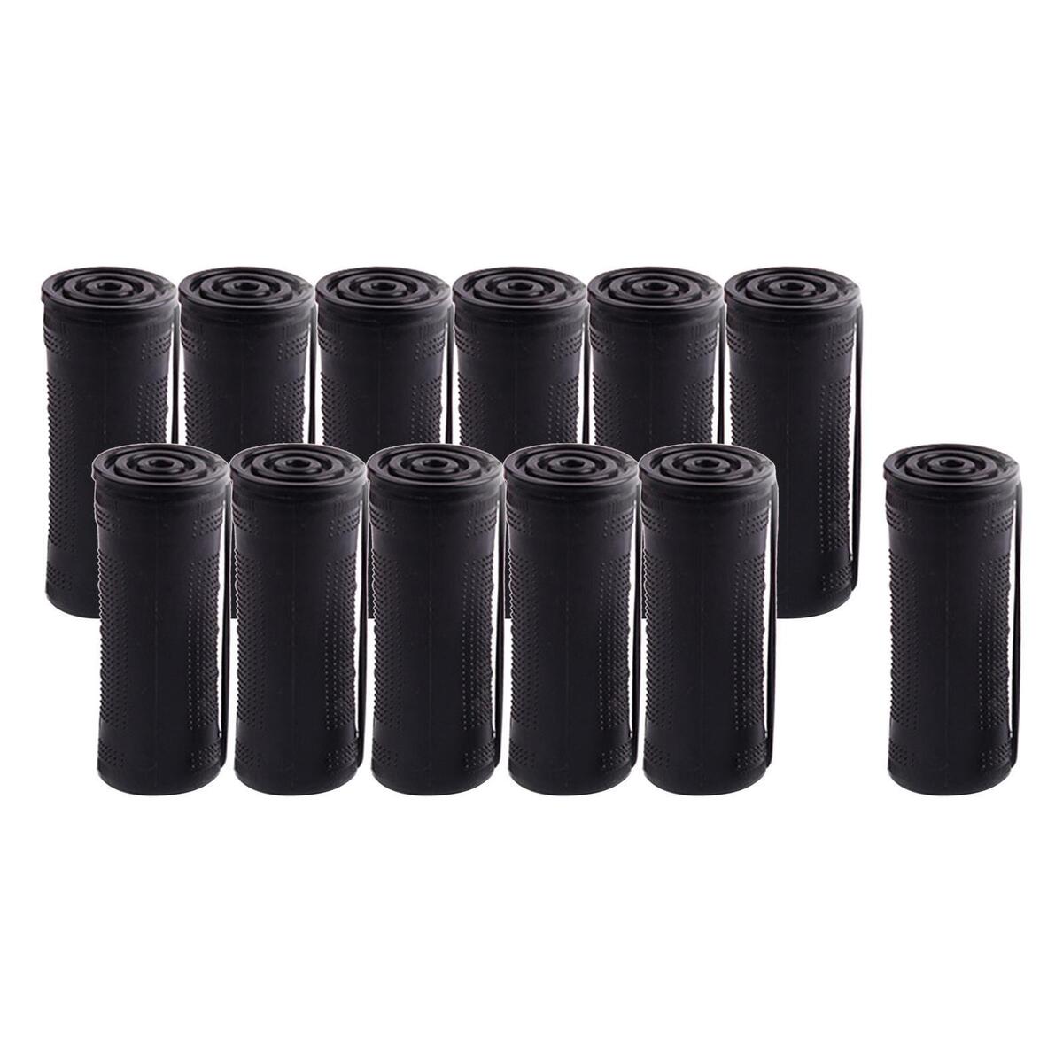 48Pcs Cold Wave Perm Rods Rollers Curling Hair Curly Wavy Rod Hair Styling