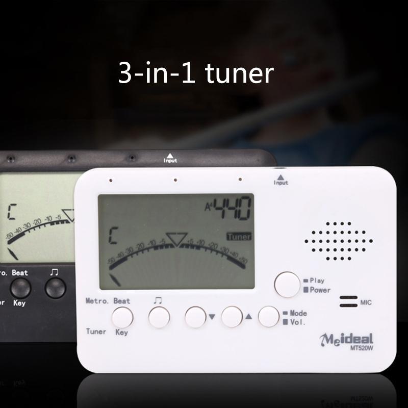 Wind Instrument Tuner with Power-saving Design Portable Chromatic Digital Tuner