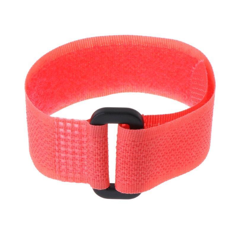 10Pcs/Bag Fishing Rod Band Fixing Tie Strap Adjustable Pole Belt Nylon Wrap Tool