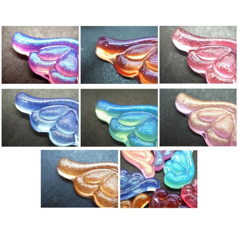 7 Color Powder Set for DIY Soap Making Bath Bomb Candle Glittering Amazing