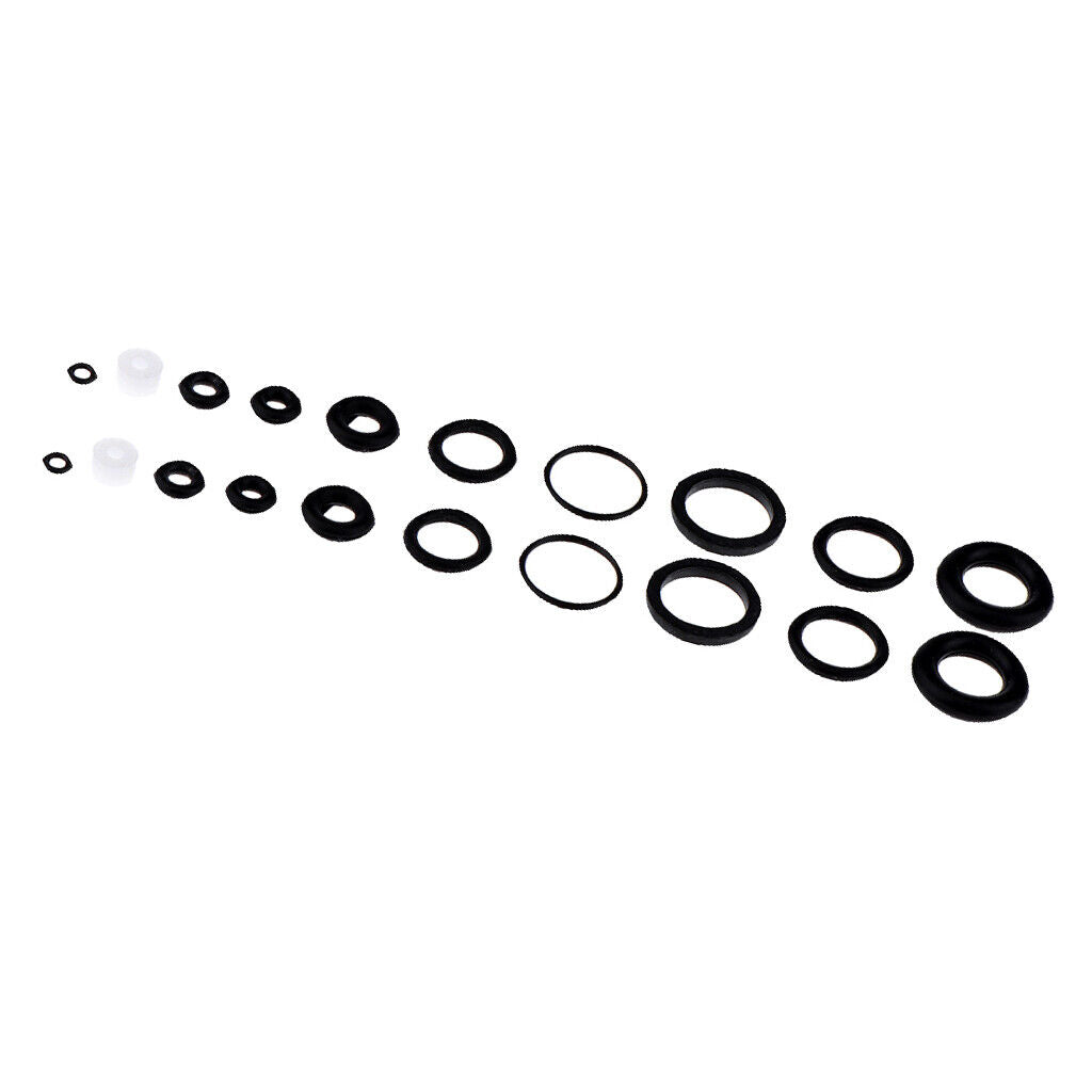 4  Black  Rubber Seals Kit for Airbrush Internal Sealing Ring