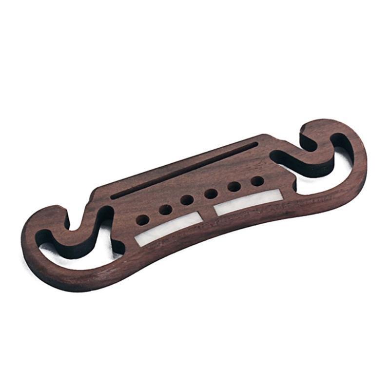 Professional Guitar Parts Natural Rosewood Bridge for Acoustic Classical Guitar