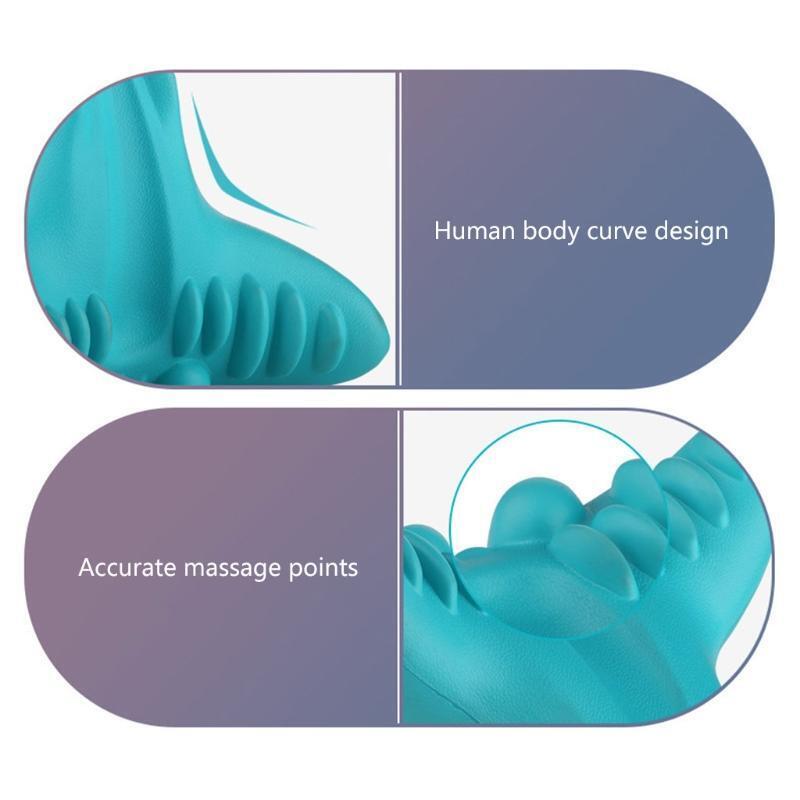 Neck Stretcher Cervical Pillow Gravity Acupressure Massage Pain Relief Cushion