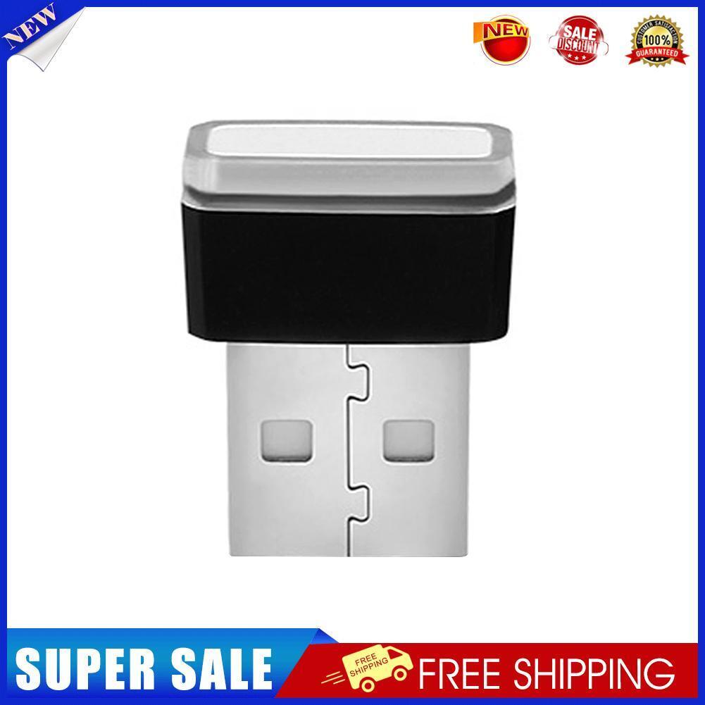 Universal Mini USB Wireless Car Interior Home LED Light Atmosphere Lamp(B)