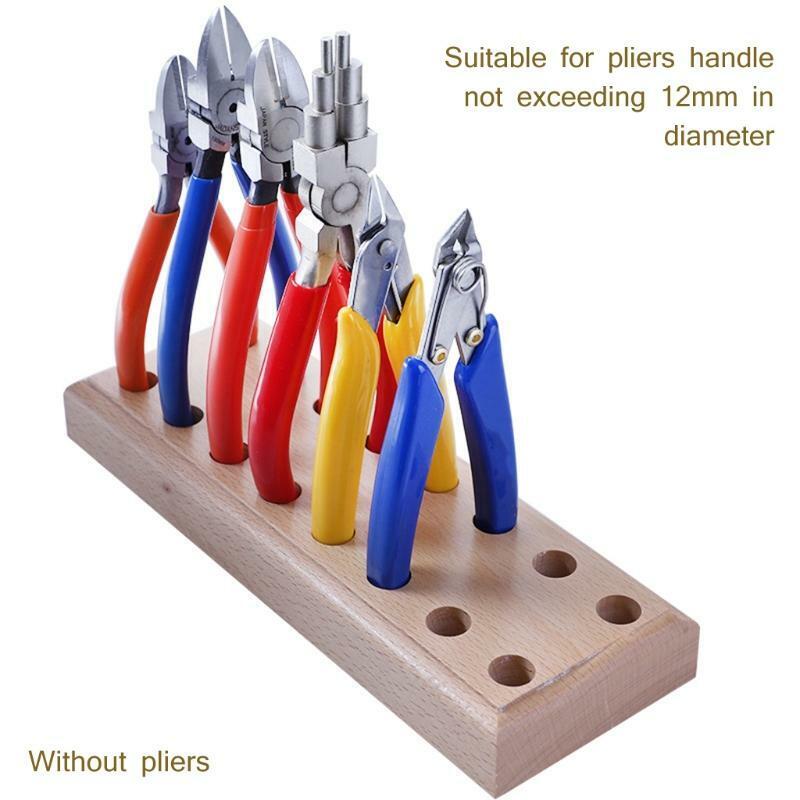 DIY Storage Wooden Base Pliers Pine Base Repair Tools DIY Storage Wooden Base