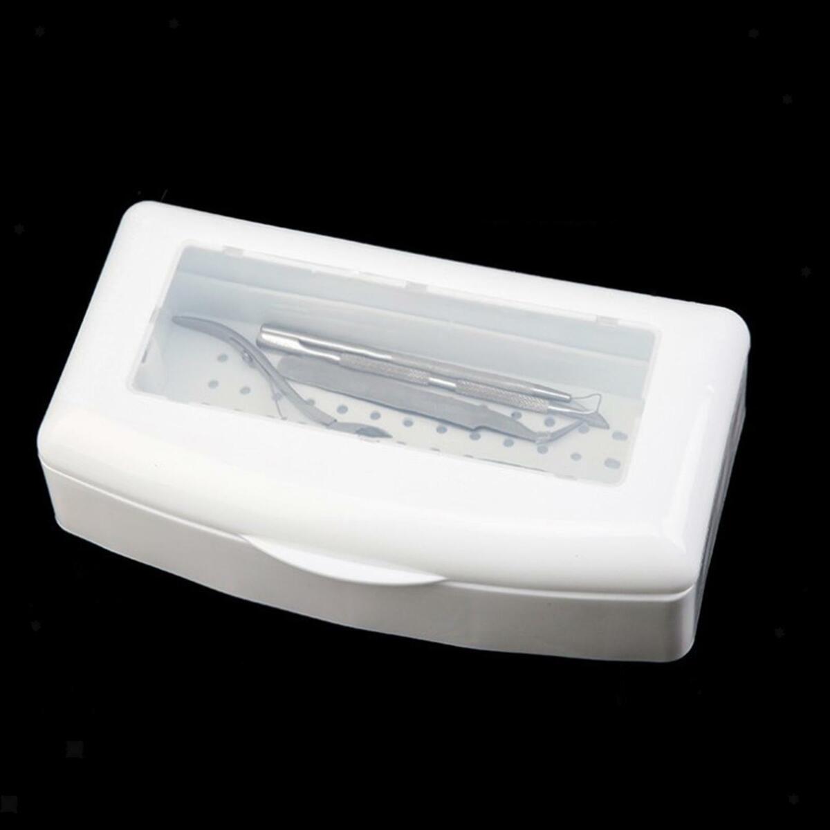 Nail Sterilization Box Disinfection Box Sanitize Box for  Extensions