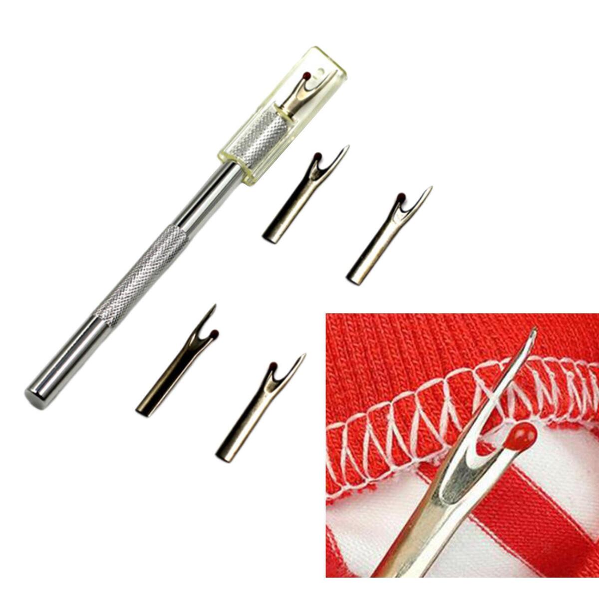Stainless Steel Handy Seam Ripper with Replacement  Opening Seams DIY