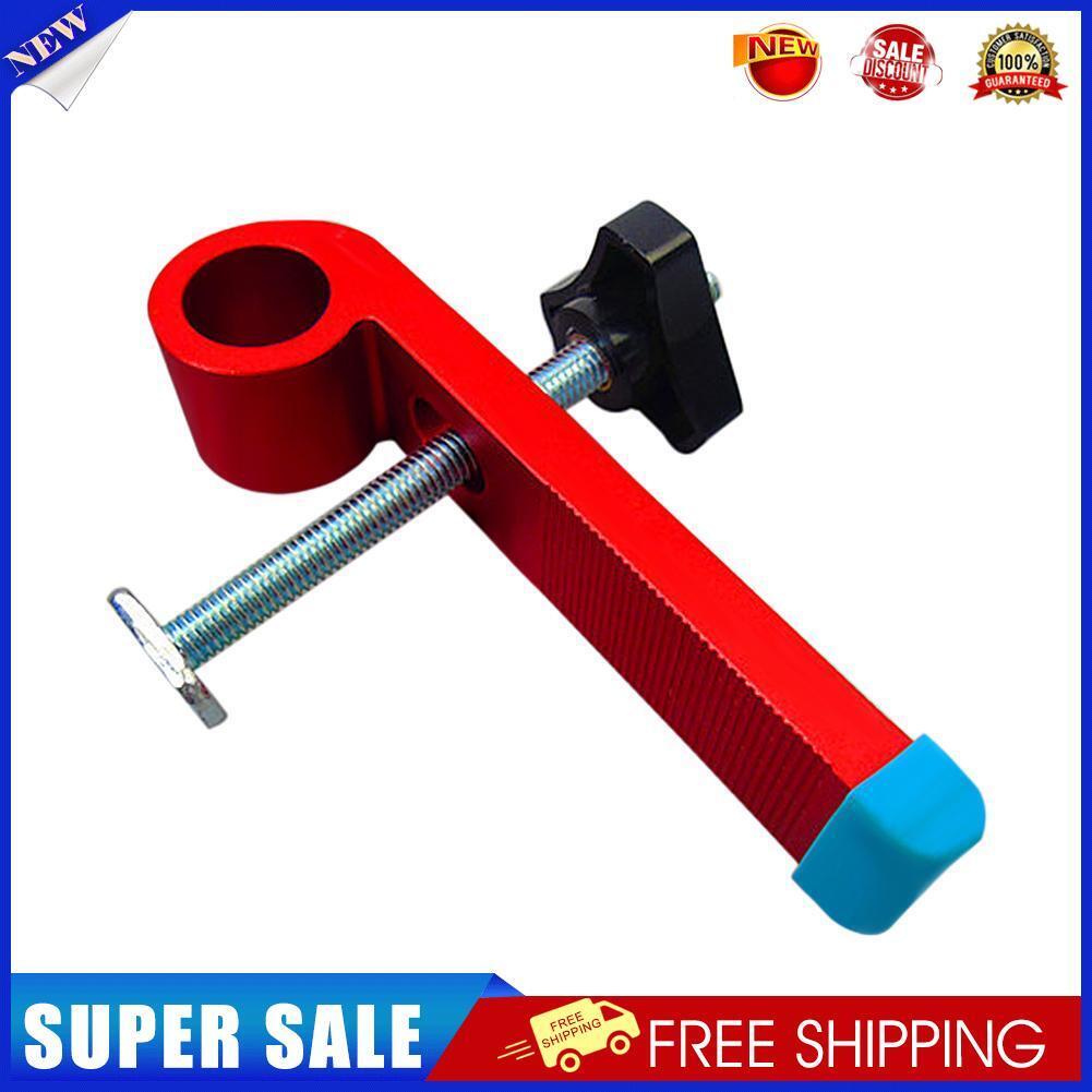 T-type Slide Slot Stopper Woodworking Positioning Limiter Wood Clamp (B)