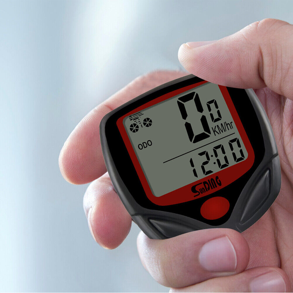 SunDing Bicycle Wired Computers Speedometer Waterproof Cycling Odometer