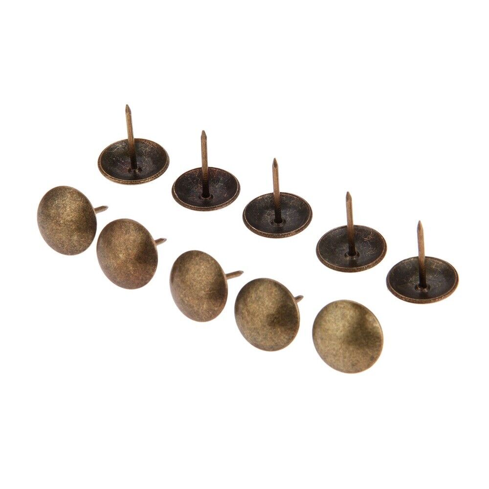 10pcs Furniture Decorative Nails Sofa Jewelry Box Upholstery Tacks Studs Pins
