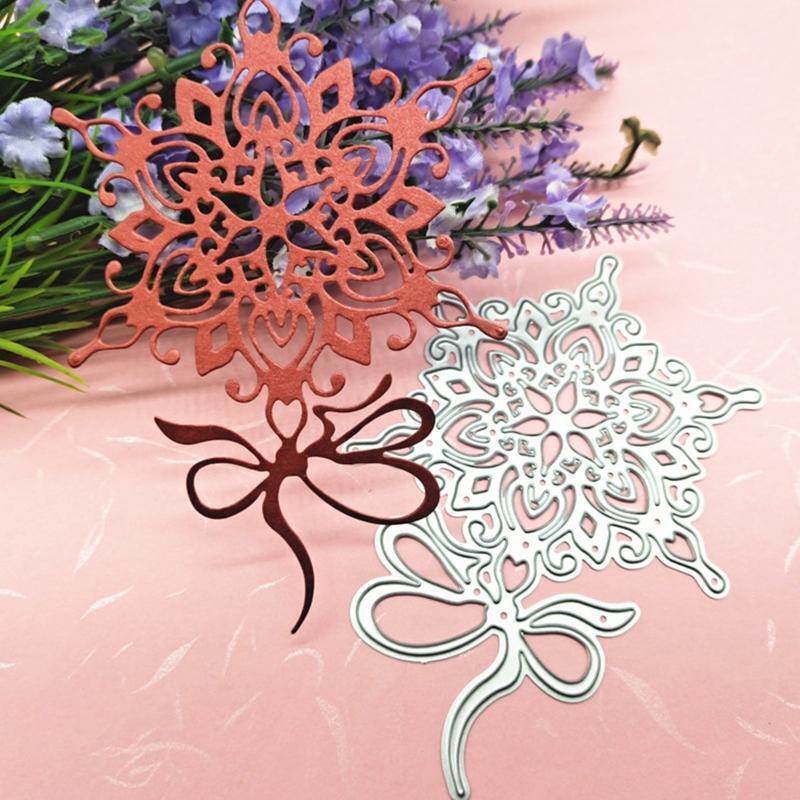 Mandala Flower Metal Cutting Dies Stencil Scrapbooking DIY Album Stamp Paper Car