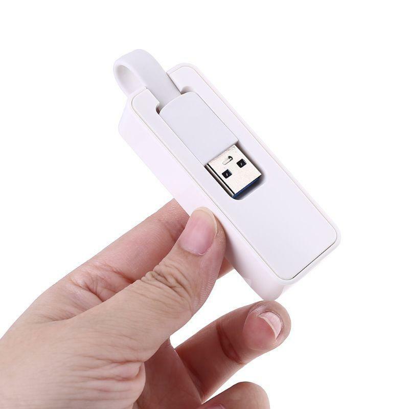 USB 3.0 Ethernet Adapter Net work Card Hub 2500Mbps 2.5G RJ45 Lan Adapter Laptop