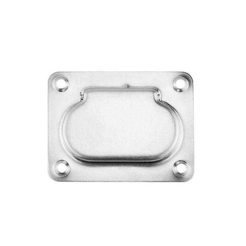 Flush Lift Handle Spring Load Lifting Ring Furniture Cabinet Recessed Handle