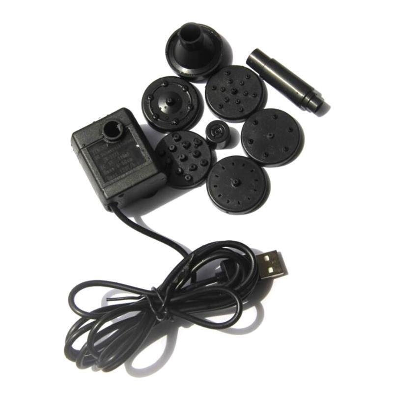 Garden Waterfall Fountain Landscape Water Pump 2W 6V Solar Powered Fountain
