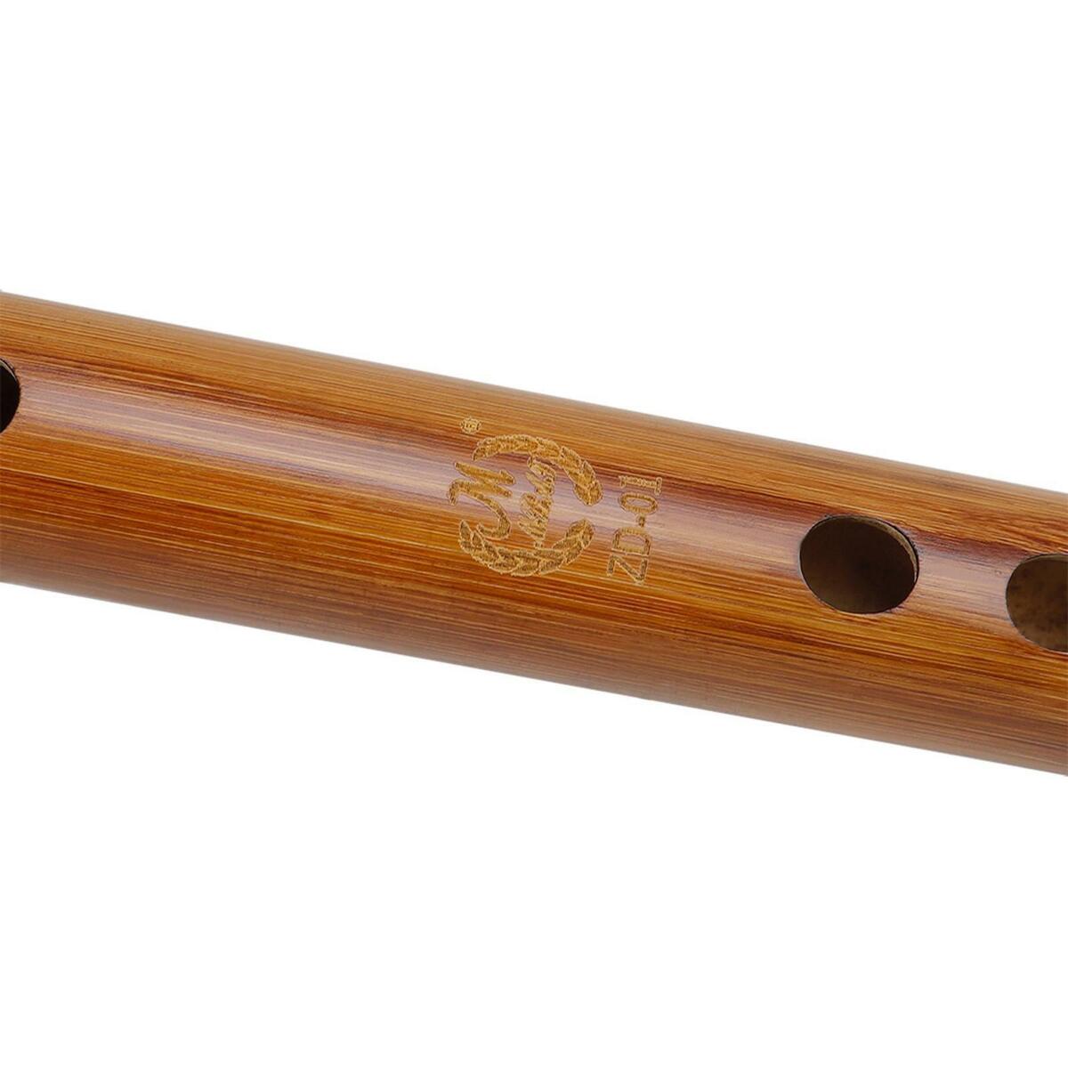 2pcs Traditional Wooden Flute Great Sound Woodwind Musical Instrument Gift
