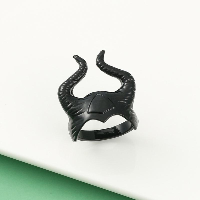 Fashion Biker Jewelry Gothic Punk Minimalist All-match Ring Trendy Jewelry