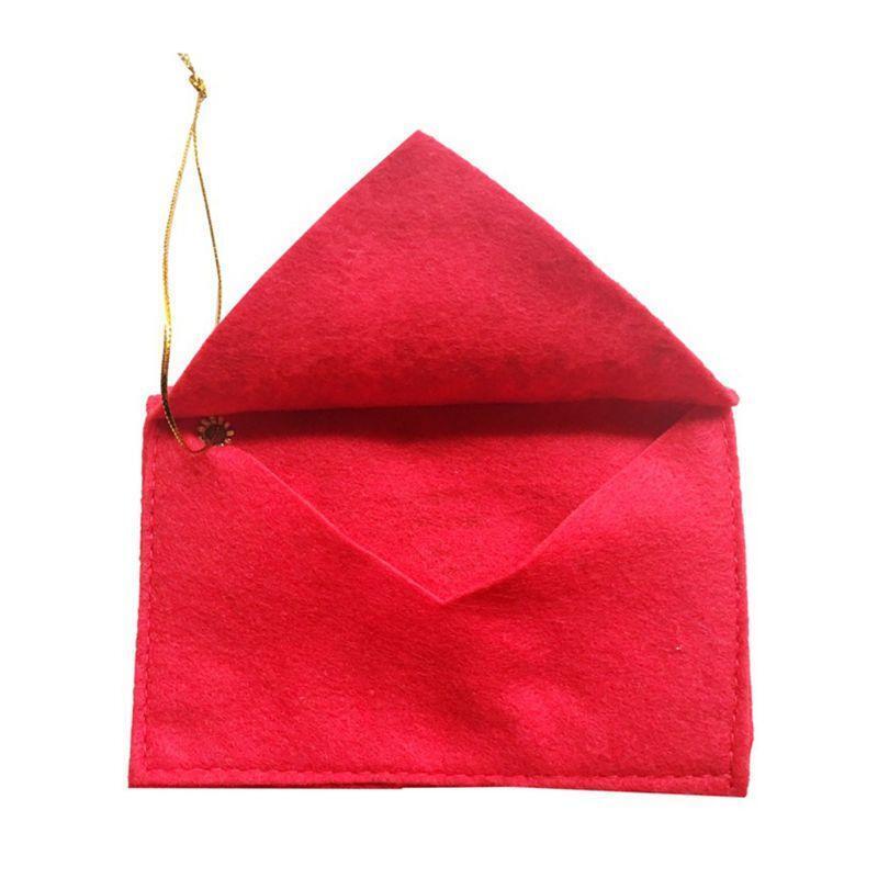 10 Pcs Envelope Ornaments Christmas Ornament Money Holder Christmas Card