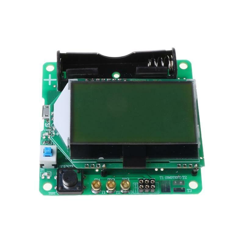 M8 Graphics 3.7V Multi-Purpose Transistor Tester Diode Resistor ESR Capacitance