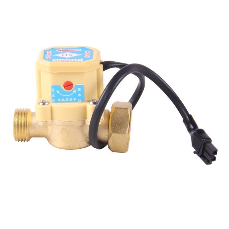 120W Pump Water Flow Sensor Switch Metal 26mm 3/4" PT Thread Connector Durable