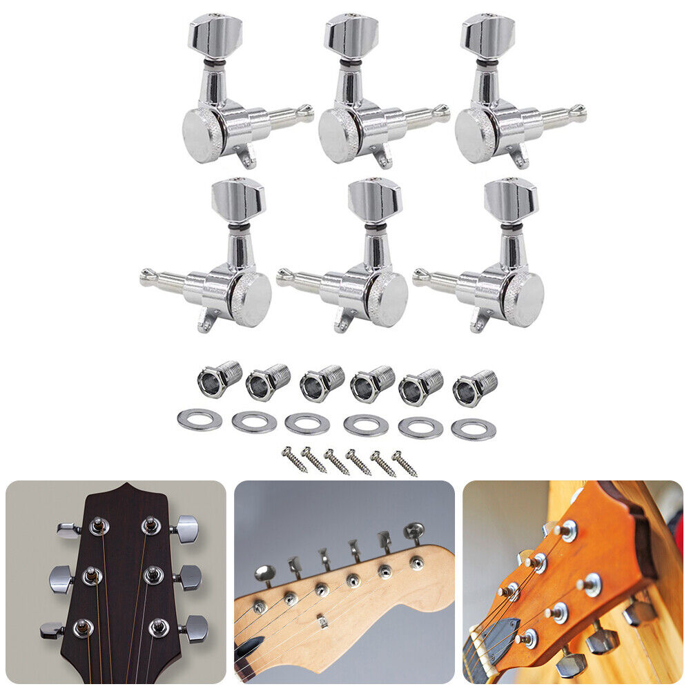 1/18 Locking Tuners for ST TL Electric Guitars String Tuning Pegs Kits