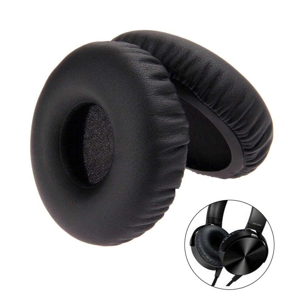 Replace Set Ear Pads For Sony MDR-XB450AP/B XB450 XB 450 Extra Bass Headphones