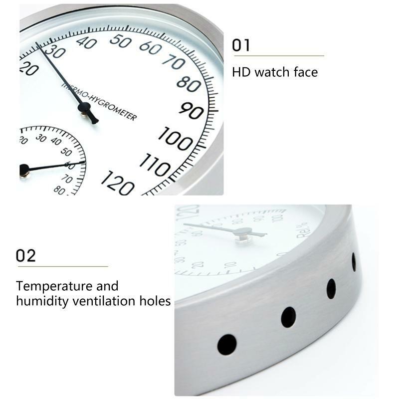 Thermometer Hygrometer with High Definition Panel High Temperature Resistance