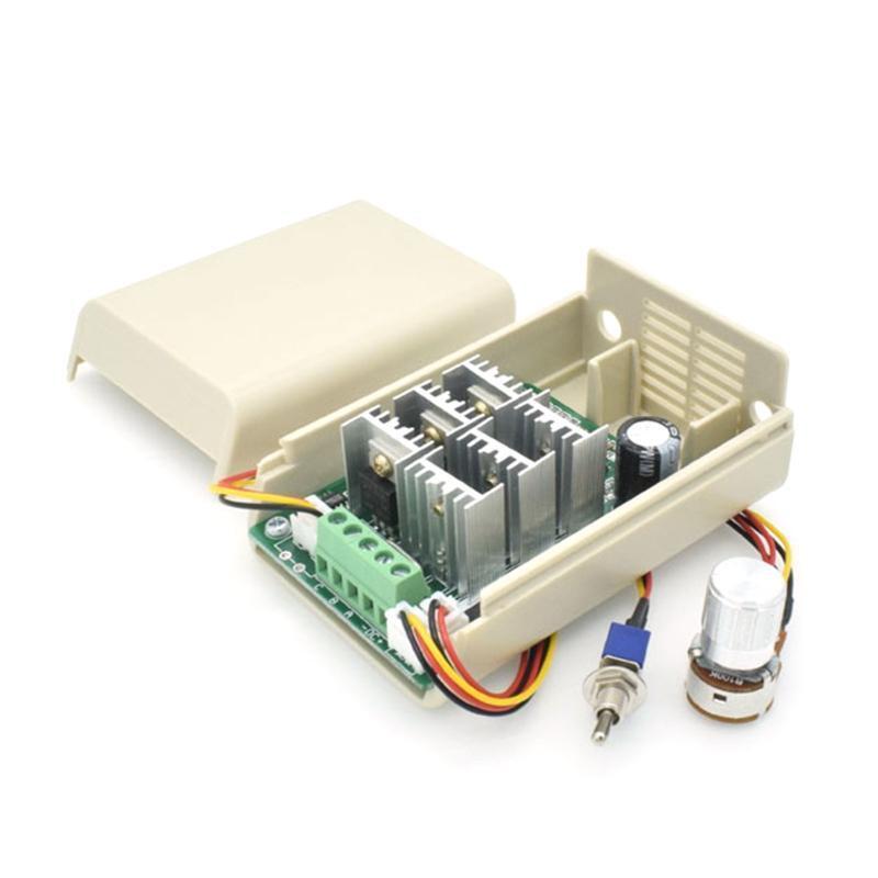 DC5-36V BLDC 3-Phase Sensorless Brushless Motor Controller 0100% Speed Range