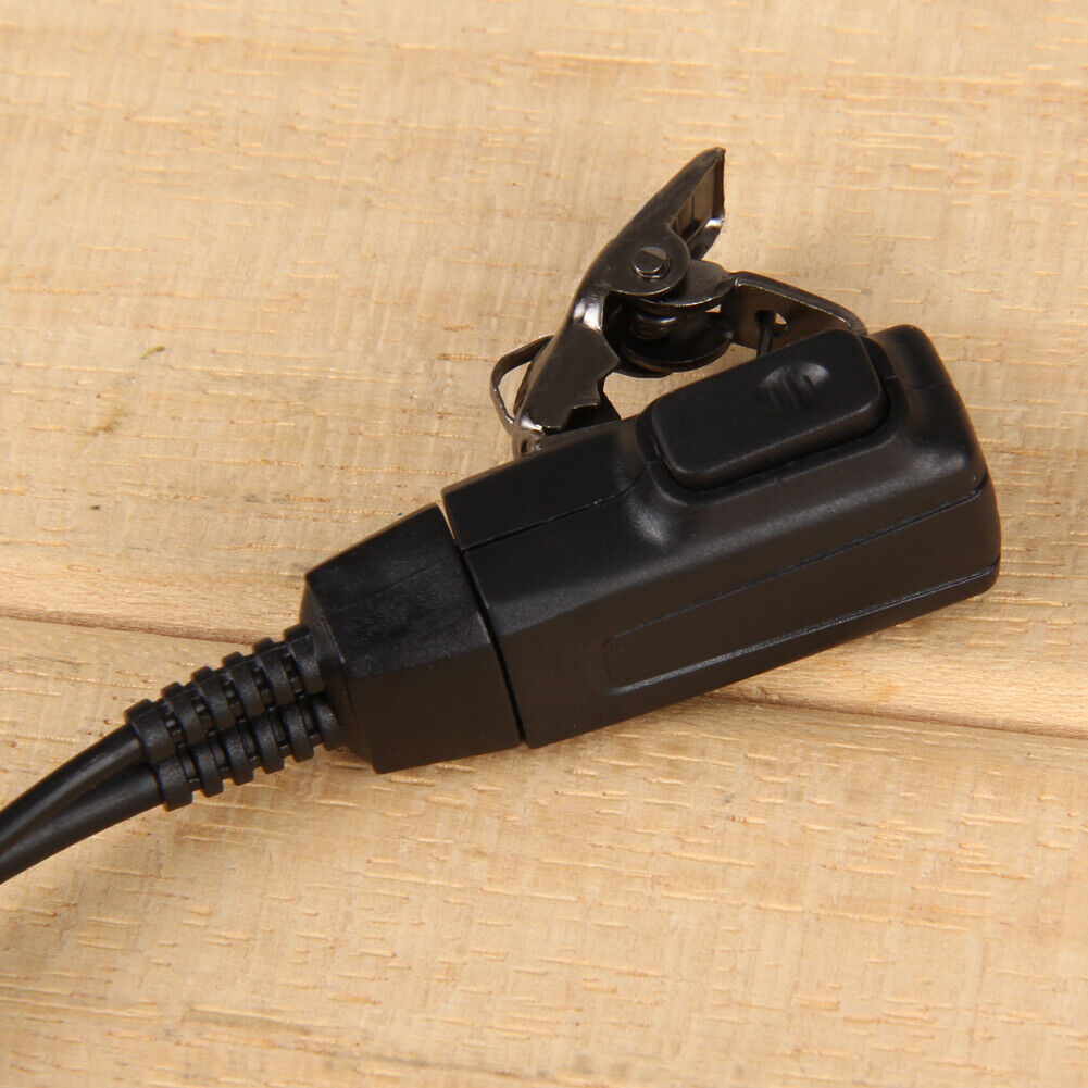 2 Pin Acoustic Tube Headset PTT Mic Earpiece for Baofeng for Kenwood Radio
