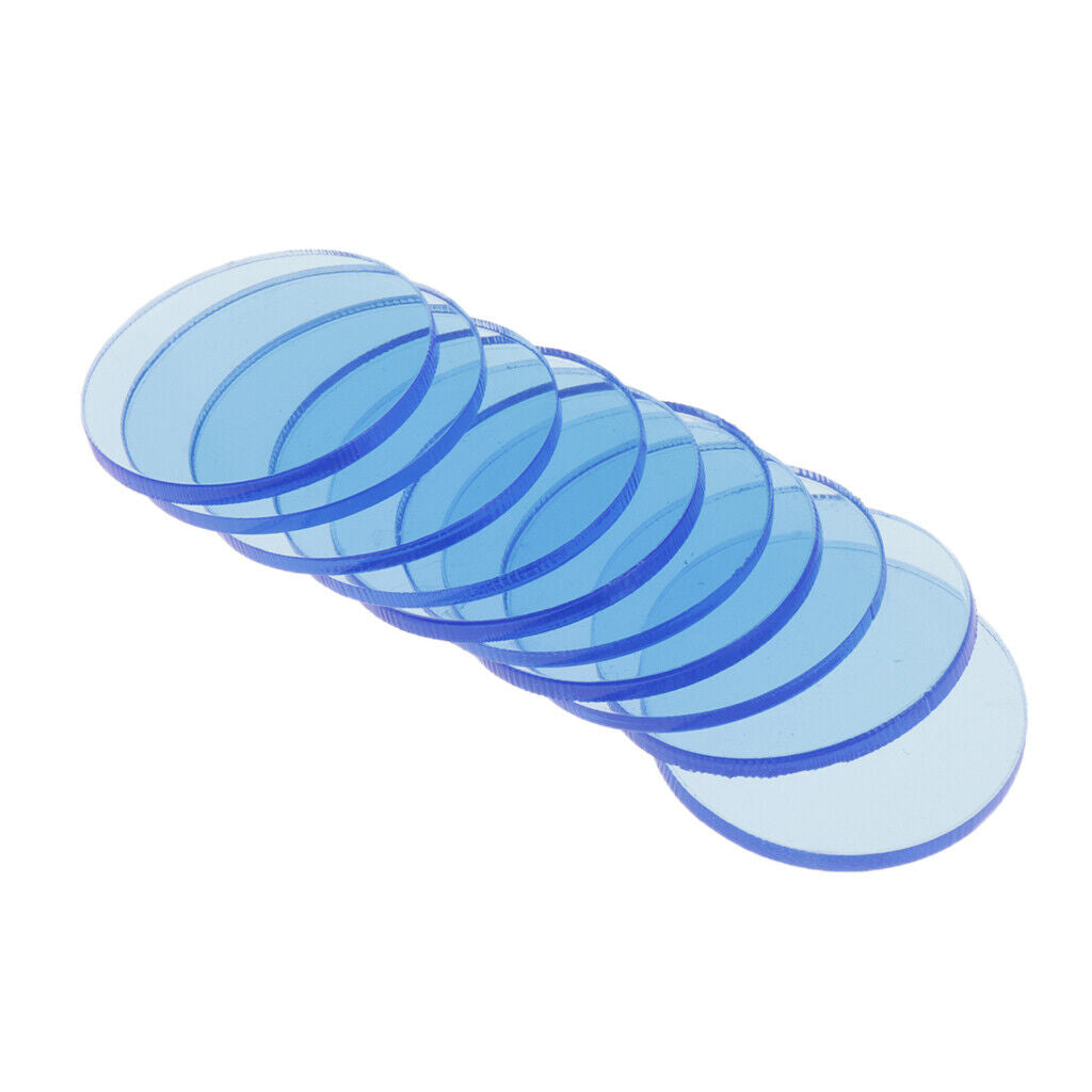 20x Round Acrylic Board  Sheet DIY   Translucent 3cm