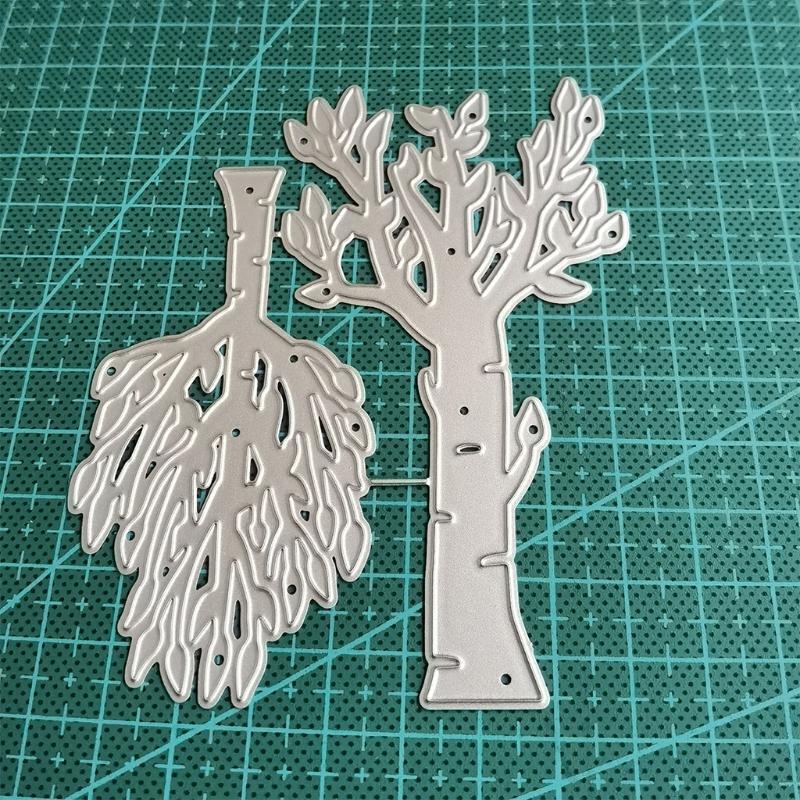 Cute Trees Metal Cutting Die for DIY Paper Art Crafts Photo Album Home Decor