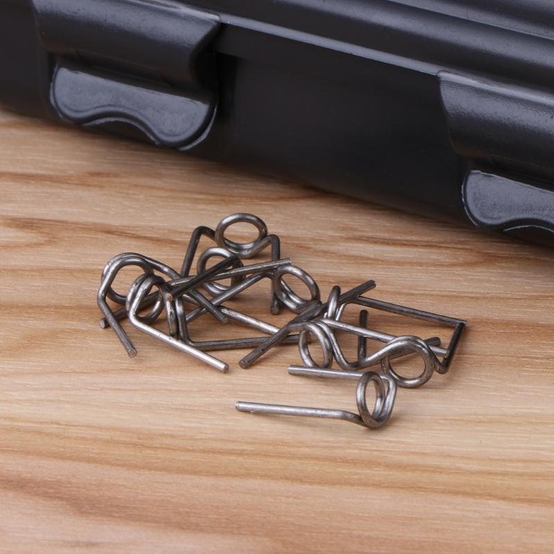 10pcs Fishing Broadhead Barb Arrow Barbed Accessories Stainless Steel 25 Grains
