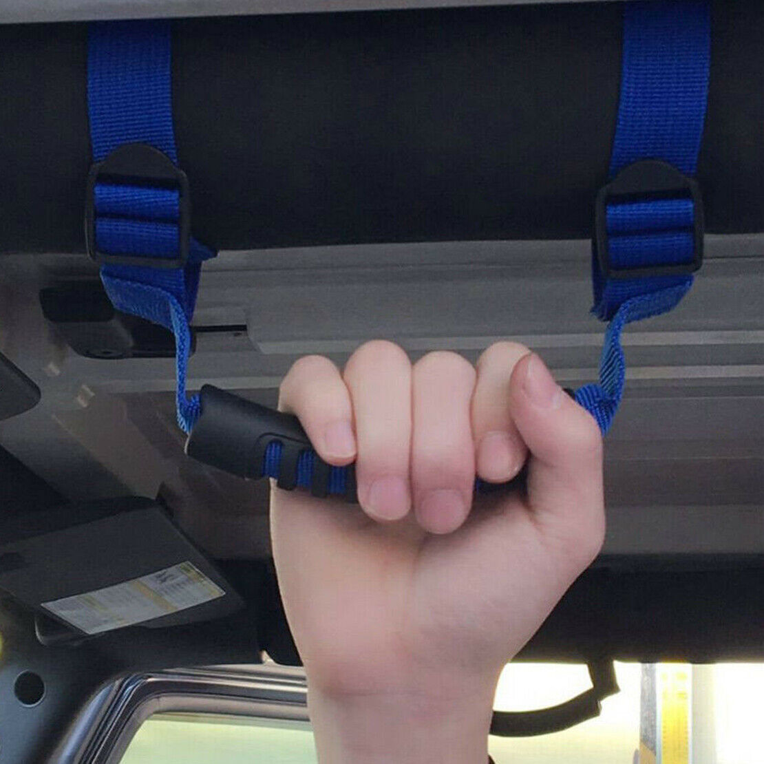 1x Roll Bar Grab Roof Handle Grip Holder fit for Jeep Wrangler YJ TJ JK JL