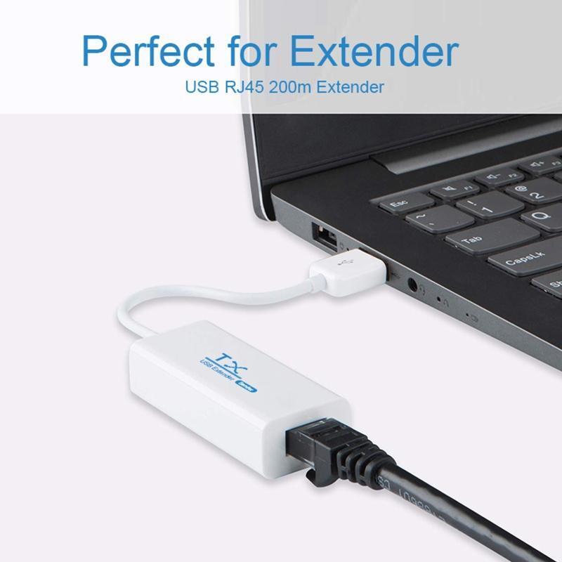 USB 2.0 to RJ45 LAN Extension Adapter USB2.0 Converter Extension Adapter for PC