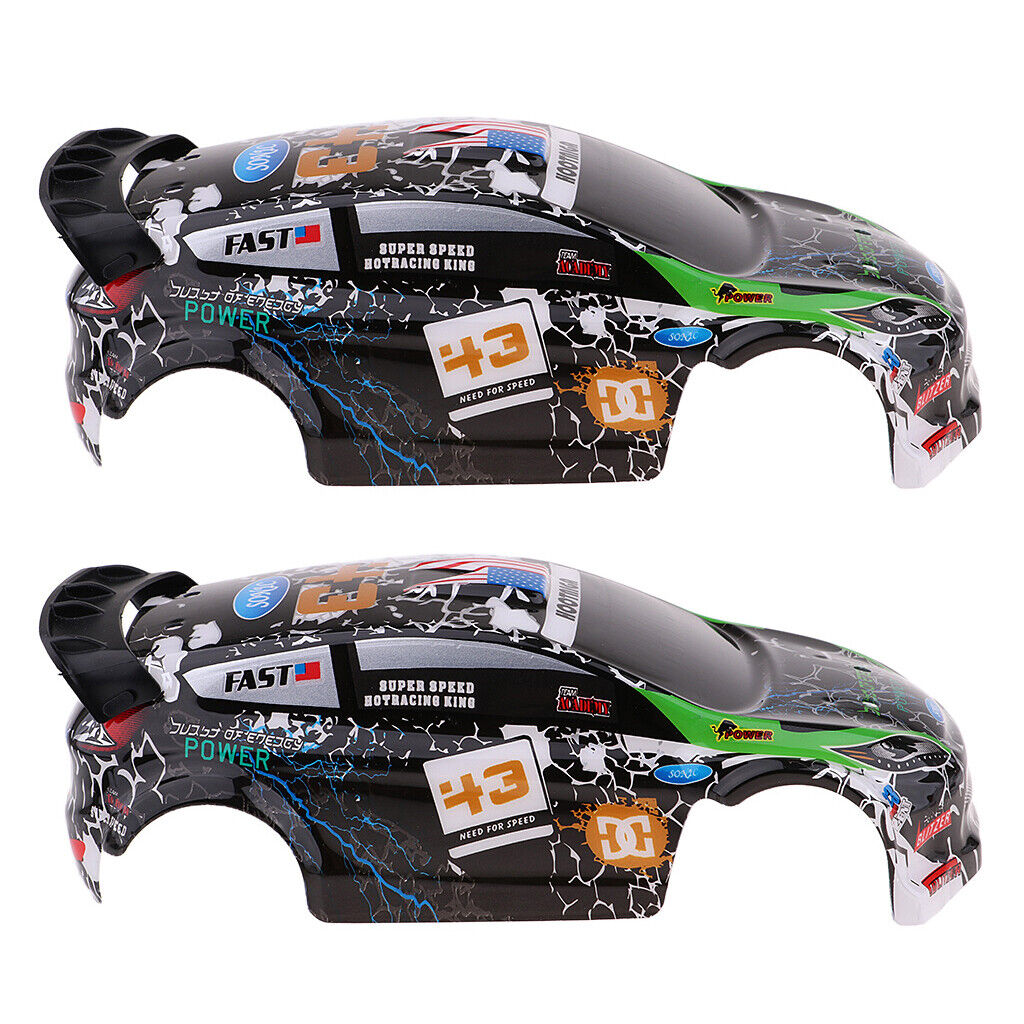 2pcs RC Body Shell Bodywork Replacement for  K989   Car Part