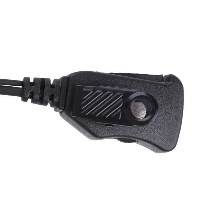 3.5MM Air Duct Headphones (1 set) with Volume Adjustment for Yaesu Vx-5