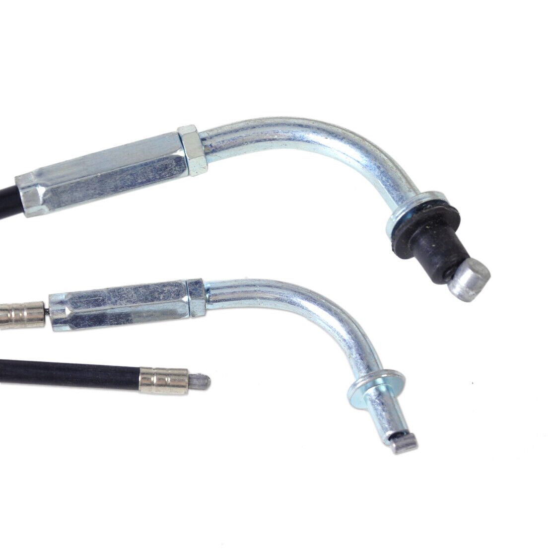 Black Throttle Cable Assembly Assy fit for Yamaha PW80 85-2007 BW80 1986-1990 Li