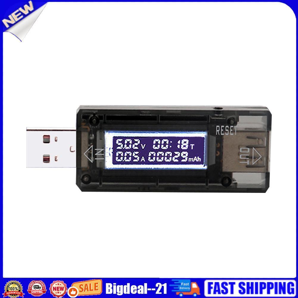 USB Tester 3.2-10V 0-3A DC Digital Volt Amp Meter Tester Charger Indicator