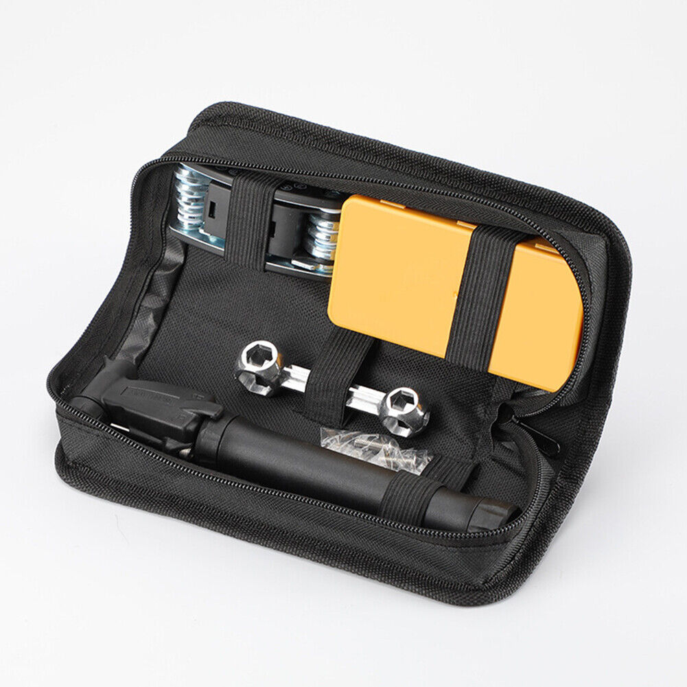 CYCLINGBOX Bicycle Tire Inflator Pump MTB Bike Tyre Patch Repair Tool Kits