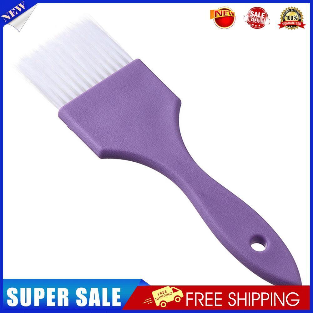 Salon Hairdressing Styling Brush Hair Color Dye Tint Stirring Comb (Purple)