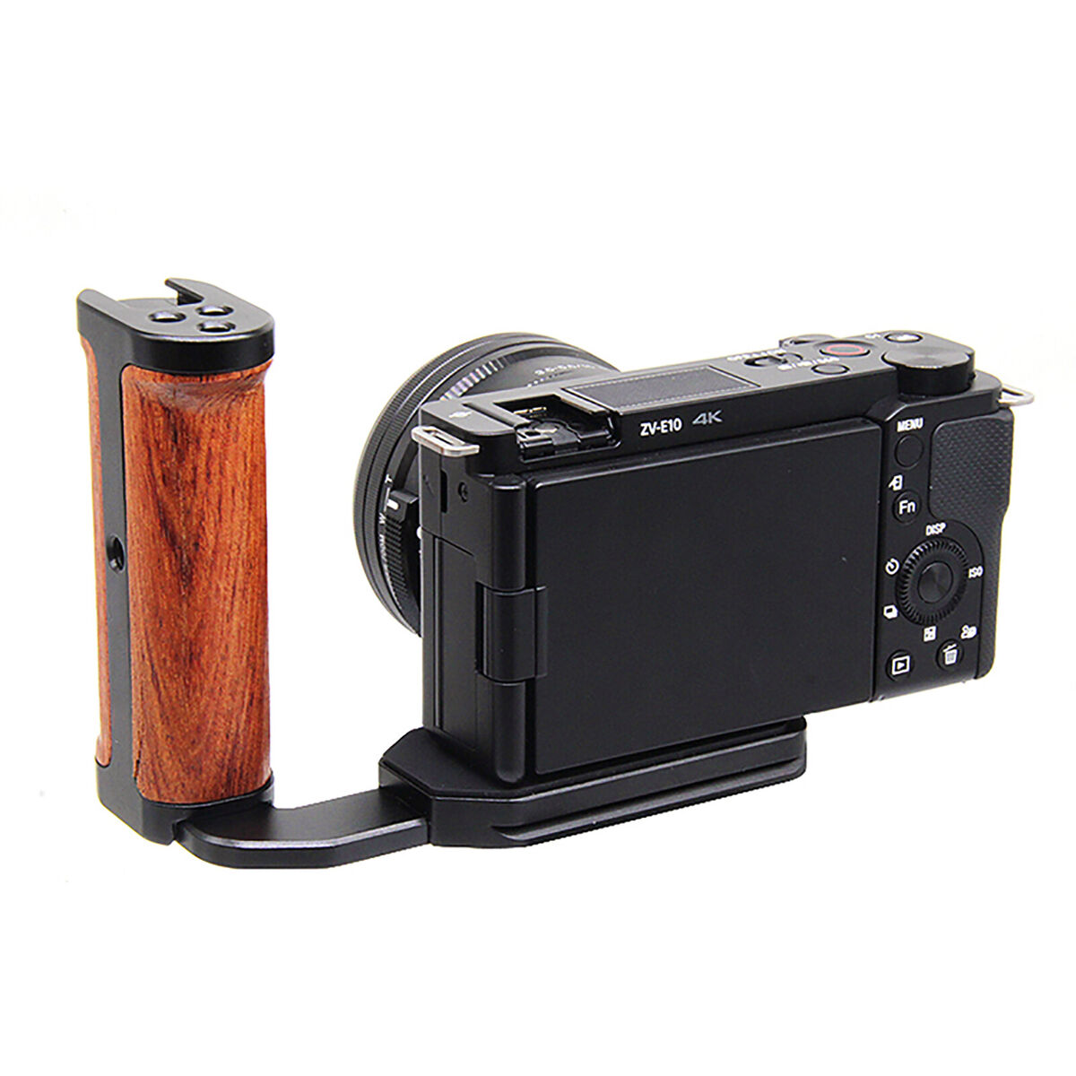 Side Wood Handle Left L-Plate Quick Release Plate Universal Parts for Camera