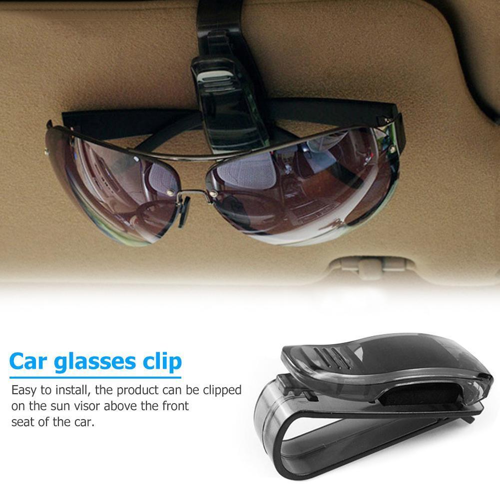 Auto Fastener Clip ABS Car Vehicle Sun Visor Sunglasses Eyeglasses Holder